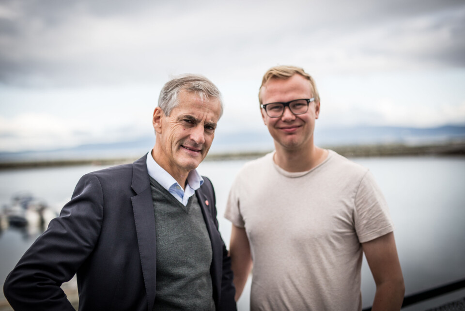 En kjappis med Støre