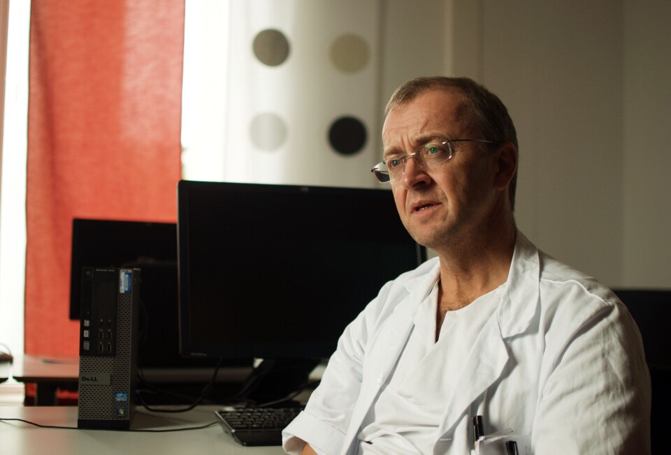 Rune Mo, Seksjonsoverlege ved St. Olavs hospital