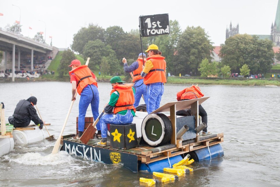 Foto fra Badekarpadlingen i 2015