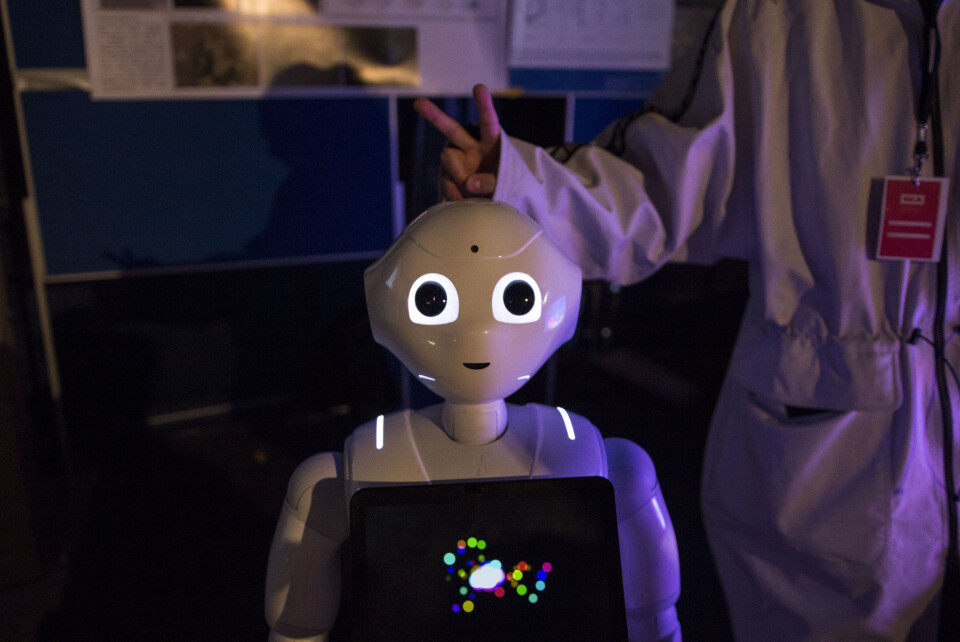 Statoil demonstrerte undervannsroboter på UKA Technology Conference.