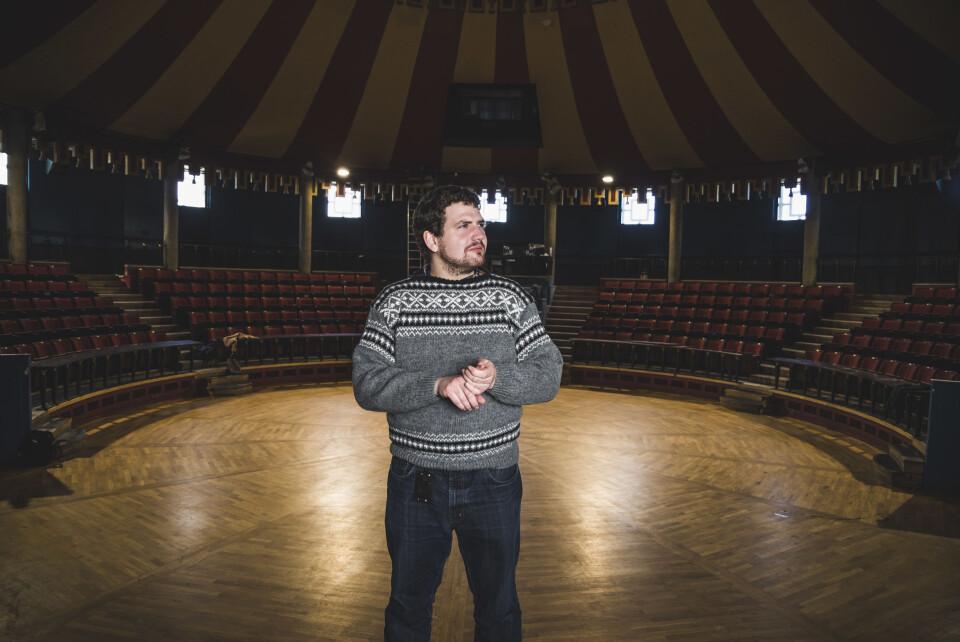 REVITALISERT DEBATT: Tidligere Samfundetleder Øyvind Bentås skal ha mye av æren fordebattmøtenes oppsving. –Når studentene får et tilbud om gode debatter og spennendesamtaler, er det klart de kommer. (Arkivfoto)