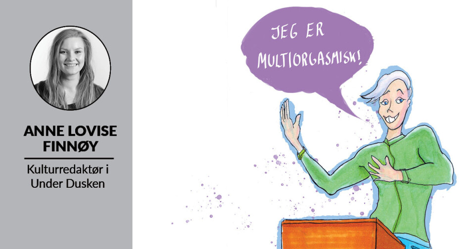 «Jeg heter Ola Nordmann og jeg er medlem. Jeg er også multiorgasmisk.»