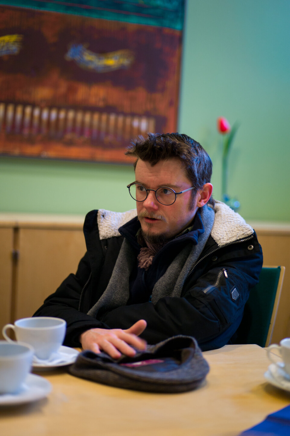 Deltaker Martin Fjellanger synes lesegruppa har vært et fint pusterom. Deltaker Martin Fjellanger synes lesegruppa har vært et fint pusterom.
