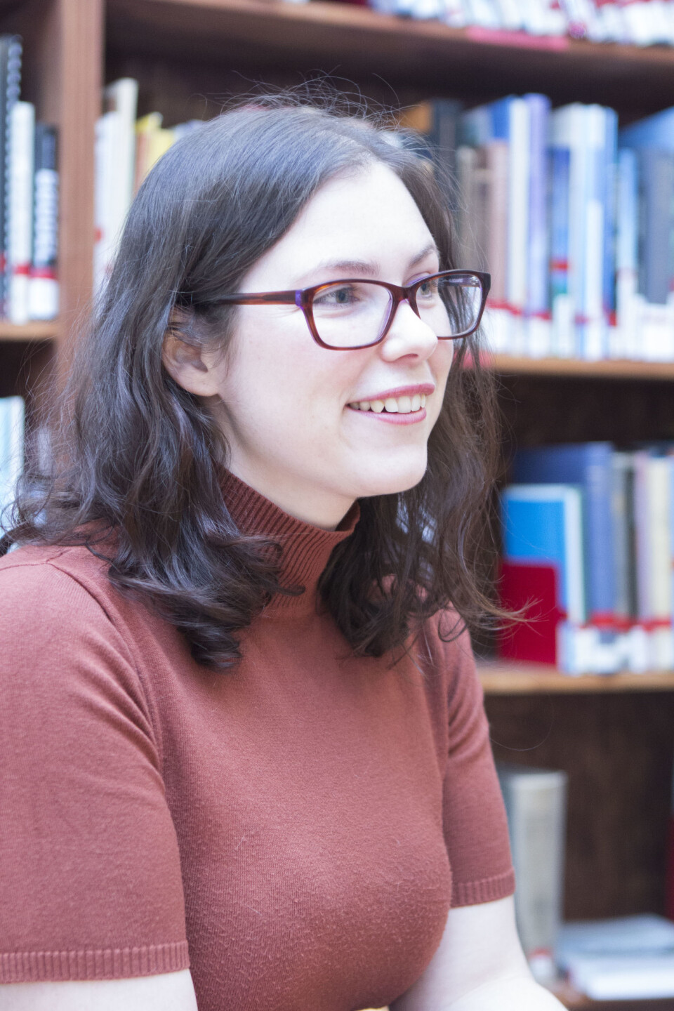 -- Vi må ta vare på den umiddelbare gleden og følelsene litteraturen vekker i oss, sier bibliotekar Stine Elise Solberg. -- Vi må ta vare på den umiddelbare gleden og følelsene litteraturen vekker i oss, sier bibliotekar Stine Elise Solberg.