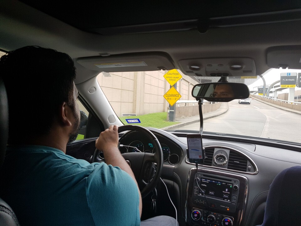 To make money to get where he wants in life, Danish uses Uber to take people where they need to go.