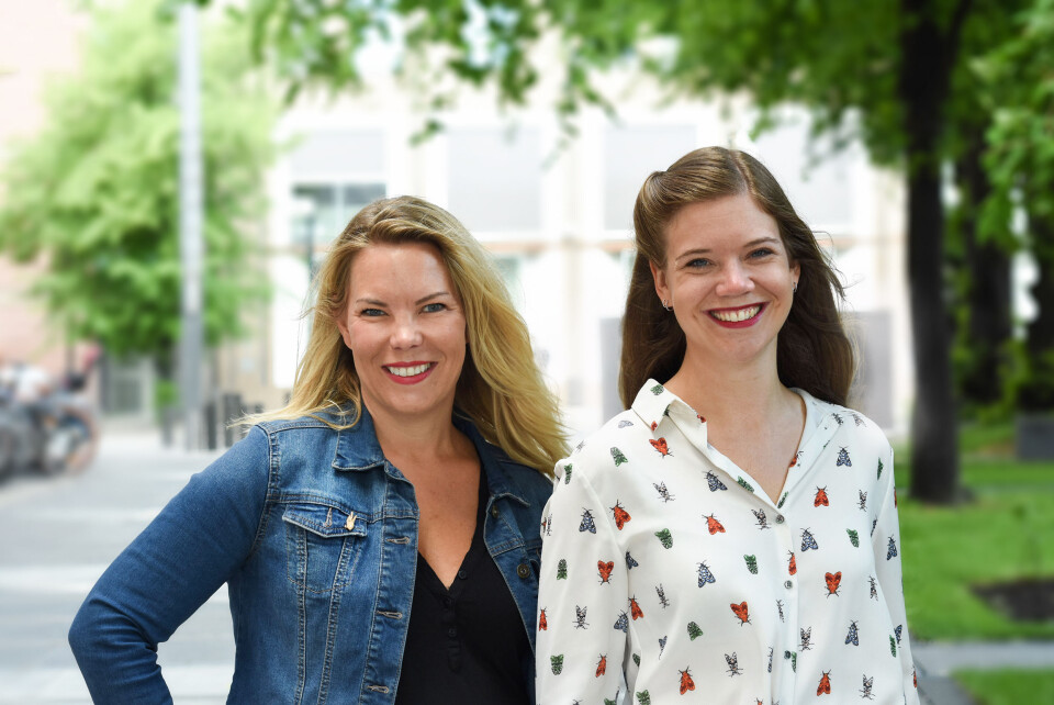 Kvinner i kamp: Marta Breen (t.v) kom i kontakt med tegneserieskaperen Jenny Jordahl da de jobbet sammen med boka F-ordet. Samarbeidet har blitt til hele fire bøker.