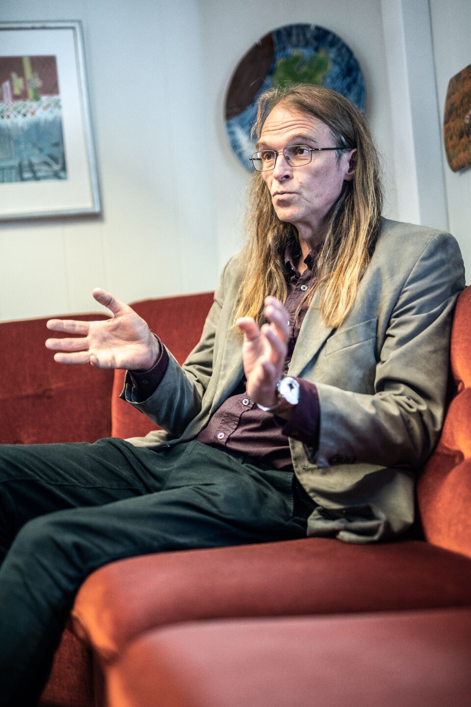 Dag Øivind Antonsen fra Mental Helse Trondheim tror det er vanskelig å være student.