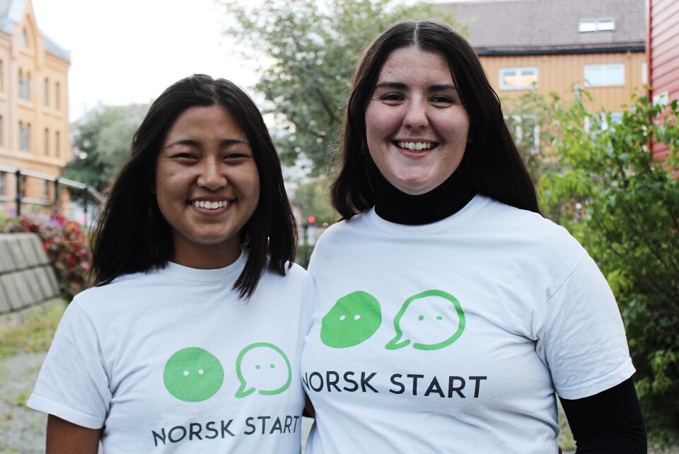 GJØR EN FORSKJELL: Ida Marlene Henriksen (til venstre) og Maria Skage El-Yousef er begge klare for å ønske nye og gamle deltagere velkommen.