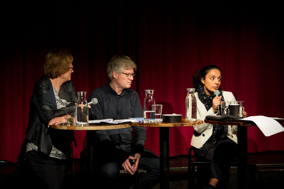 Fra venstre: Berit Gullikstad, Gjermund Ringsrød og Dana Æsæl Manouchehri.