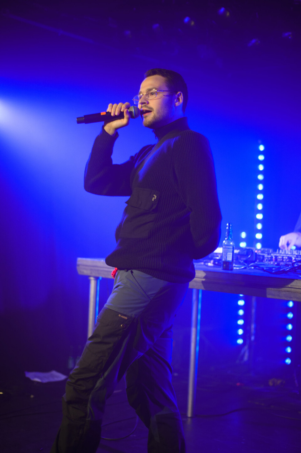 Mato Polo spilte på Samfundet under Vibbefestivalen.