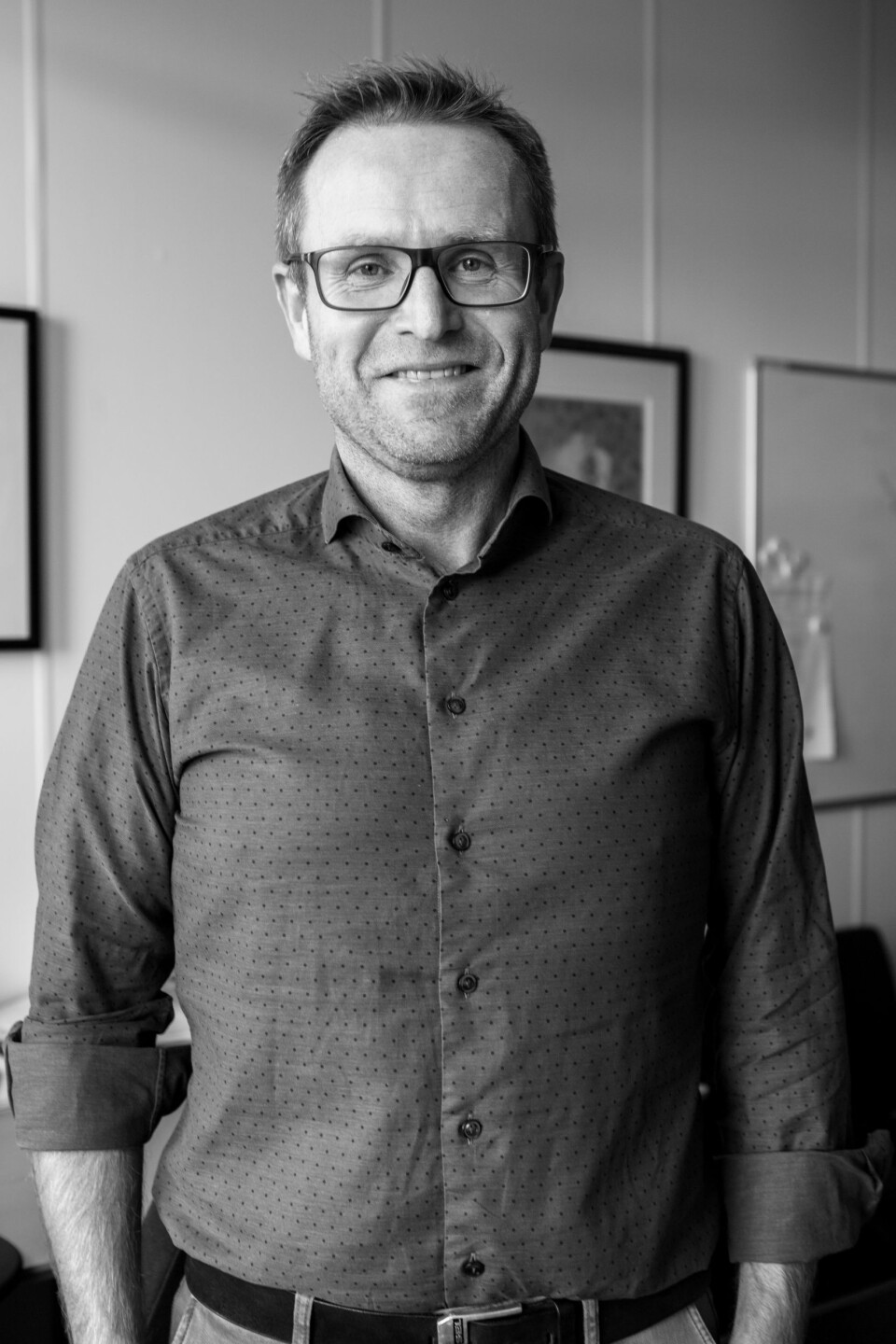 DET SPIRER: Widding forteller entusiastisk om hvordan Entreprenørskolen sikter på å utdanne verdens beste entreprenører.