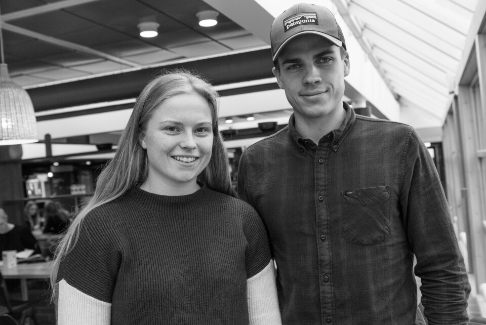 GLEDER SEG: Silje Aabel og Sindre Toftdahl ser begge fram til snøfylte toppturer på fjellet.
