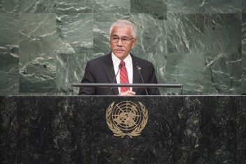 Anote Tong var president i Kiribati fra 2003 til 2016. Anote Tong var president i Kiribati fra 2003 til 2016.