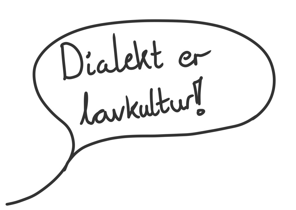 Unge lar dialekta bli igjen ute på bygda