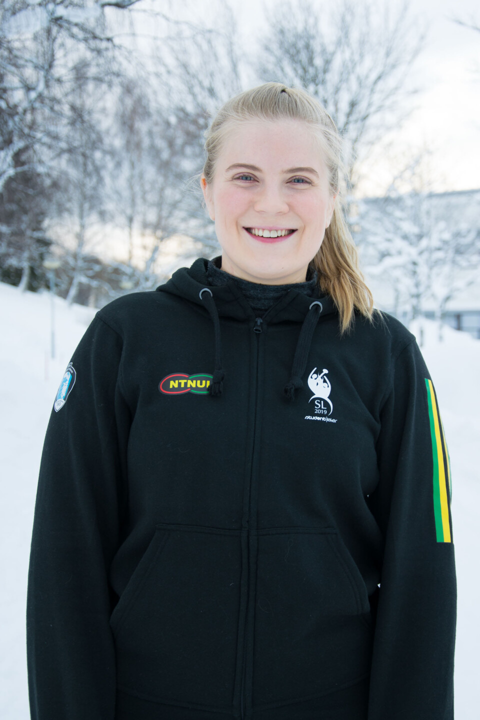 GLEDER SEG: Sportsleder Anna Hukkelberg ser fram til masse moro for årets studentleker og håper på økt suksess for idrettsfestivalen.