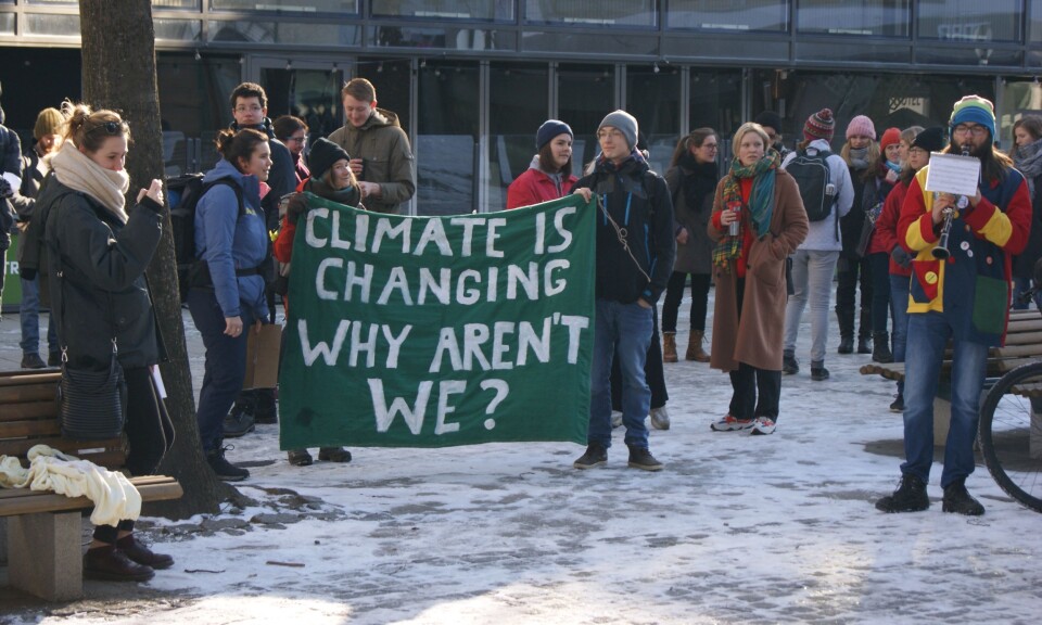 Fridays For Future has arrived in Trondheim