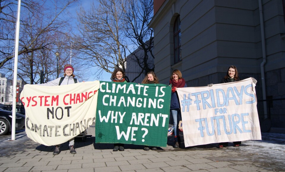 Fridays For Future has arrived in Trondheim