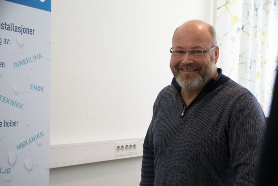SI IFRA: Trond Haugen, fagleder for VVS i seksjon for teknisk drift, oppfordrer alle studenter til å kontakte campusservice om man mener det er for lav temperatur på campus.