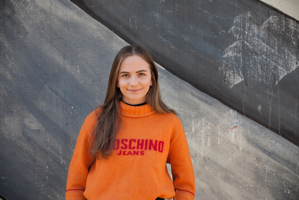 FÅR STØTTE: Påtroppende leder Alida D’Agostino i Elevorganisasjonen, mener elever og studenter skal vite at organisasjoner støtter dem.
