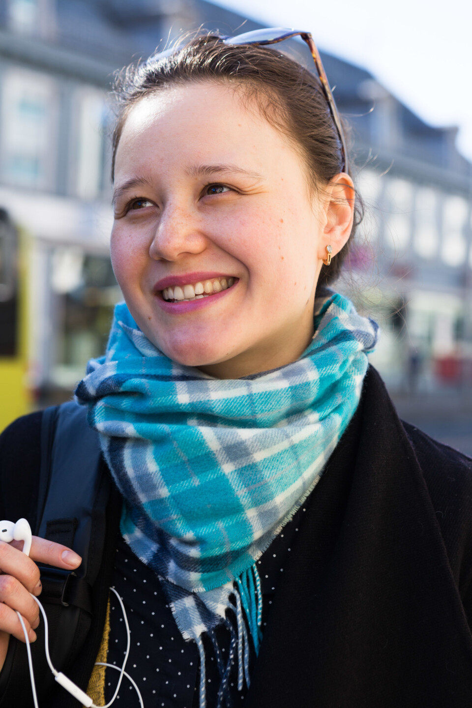 DE SMÅ GREP: Anna er en av studentene i Trondheim som prøver å holde seg mest mulig miljøvennlig, dette ved å ta små grep som å spise mindre kjøtt, og å handle miljøvennlig.