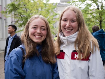 Katrine og Anne-Marthe. Katrine og Anne-Marthe.