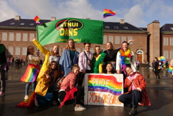 NTNUI Dans under årets Pride-parade. NTNUI Dans under årets Pride-parade.