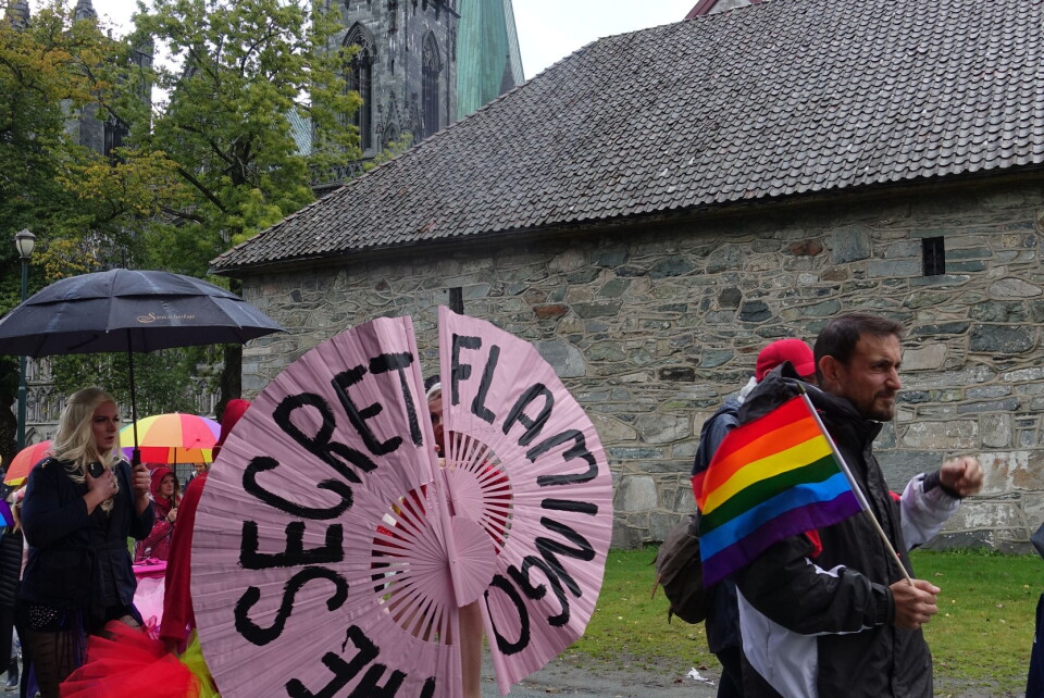 Ingen regnbue uten regn