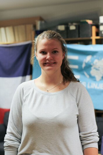 Vibeke synes at det hadde vært artig med et symbol som binder alle Trondheims studenter sammen. Vibeke synes at det hadde vært artig med et symbol som binder alle Trondheims studenter sammen.