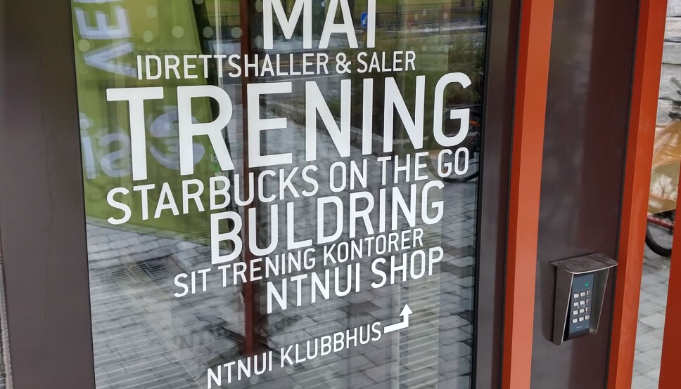 STENGER: Muggsopp har blitt oppdaget på Idrettsbygget. STENGER: Muggsopp har blitt oppdaget på Idrettsbygget.
