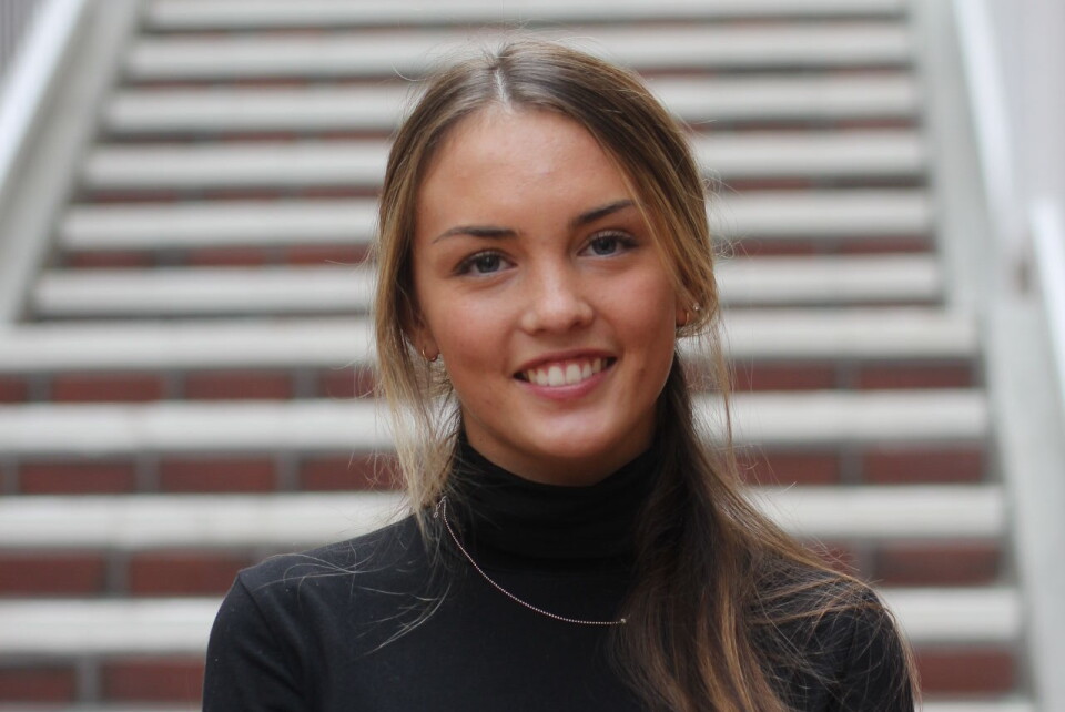 Karoline Moe Pedersen, 20 år, går første år på Psykologi.