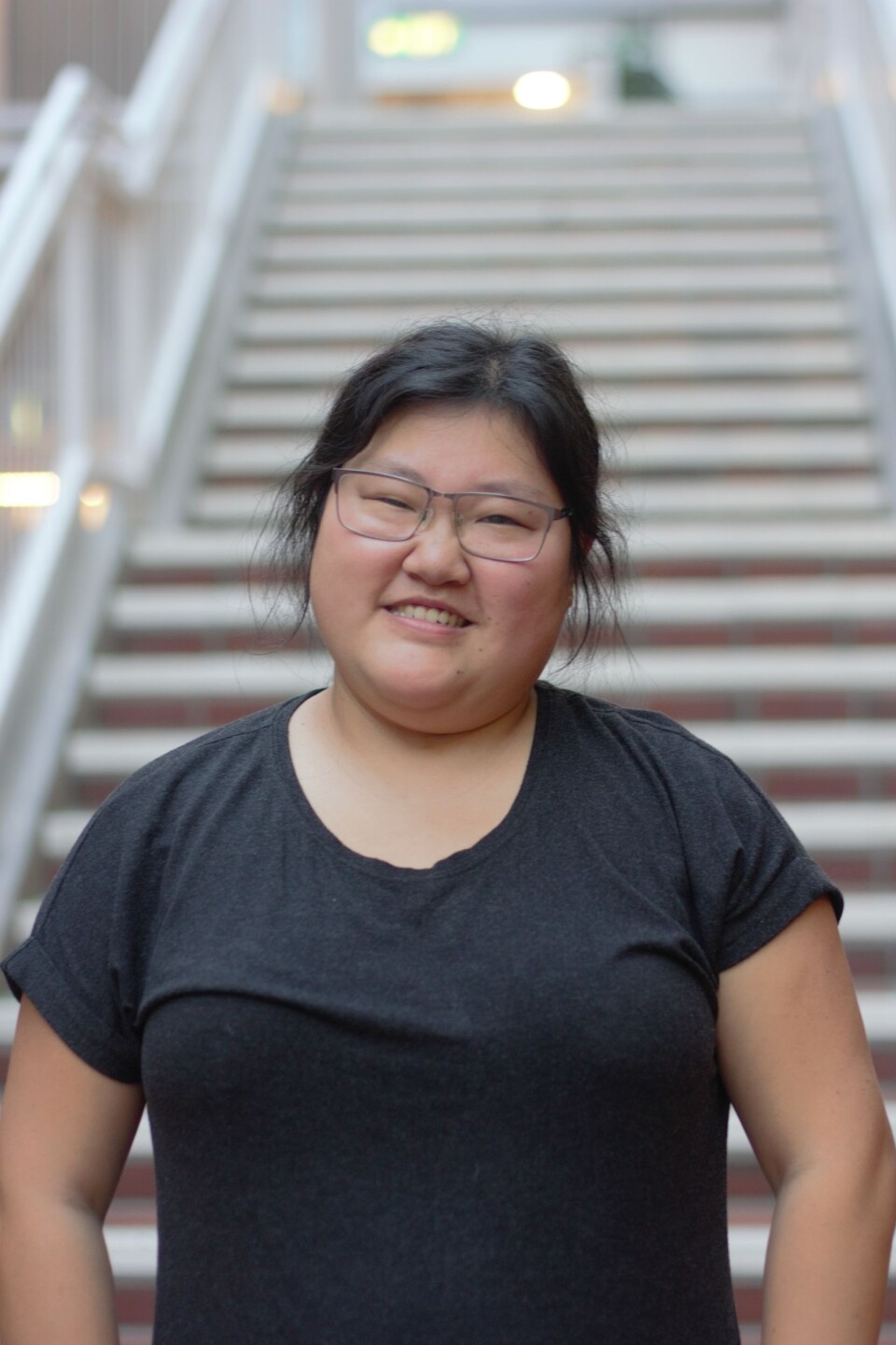 Synne Joo Kløvstad, 23 år, går første år på Tegnspråk og Tolking.