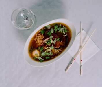 Ramen er vår favoritt blant hovedrettene. Ramen er vår favoritt blant hovedrettene.