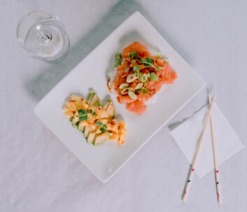 Versjonen som serveres på Lyche nå kommer ikke med avokado. Versjonen som serveres på Lyche nå kommer ikke med avokado.