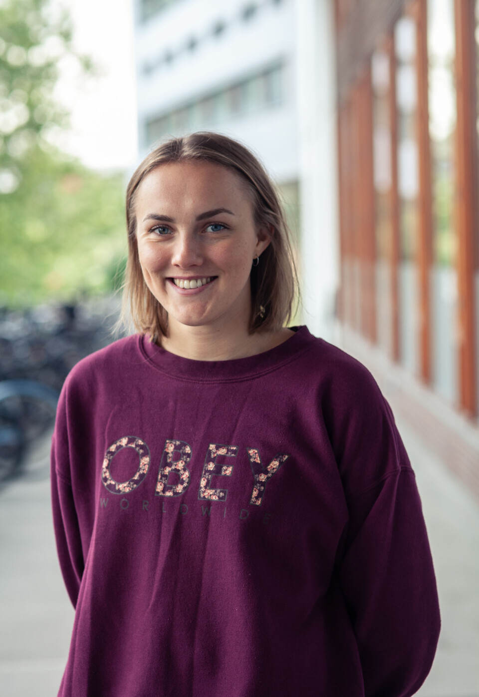 Mange, spesielt i vår generasjon, har ikke som kultur å dele personlige innlegg eller egne meninger offentlig på den måten. -- Maia Sløvern Adressen