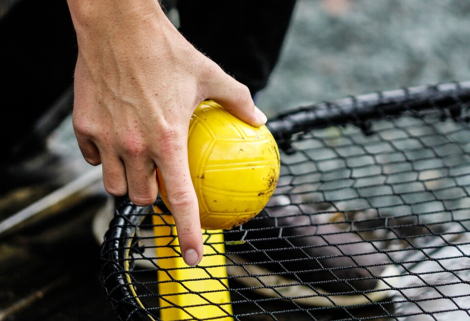 Ut med volleyball, roundnet er det nye