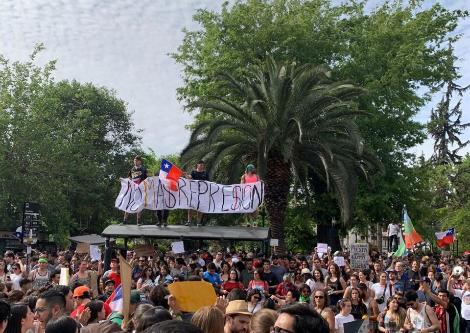 NTNU students caught in Chilean riots