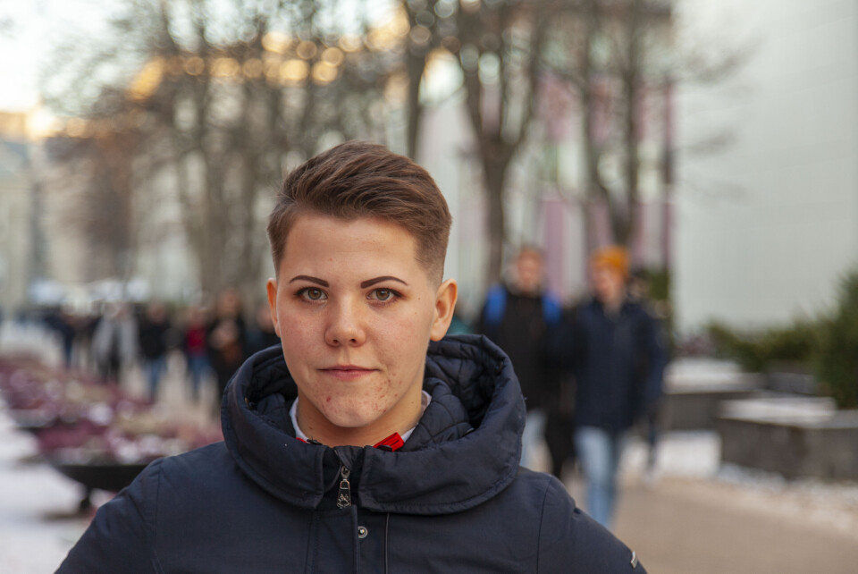 **Kritisk:** Leder for Studenttinget Cecilie Bjørnsdotter Raustein frykter konsekvensene boliger og servicefunksjoner kan få for videreutviklingen av læringsarealer på Gløshaugen-platået.