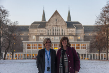 **Levende campus:** Administrerende direktør Audhild Kvam tror at boliger på Gløshaugen vil være et godt tiltak for å skape et levende campus -- direktør Lisbeth Glørstad Aspås for Sit bolig ønsker å bygge boliger der studentene vil bo. **Levende campus:** Administrerende direktør Audhild Kvam tror at boliger på Gløshaugen vil være et godt tiltak for å skape et levende campus -- direktør Lisbeth Glørstad Aspås for Sit bolig ønsker å bygge boliger der studentene vil bo.