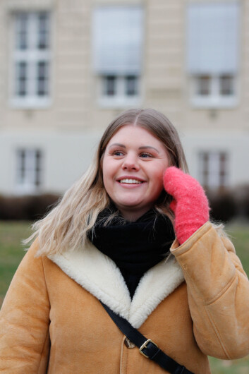 Martine-Othelie Almaas har vært i et miljø der mange slet psykisk. -- Det kunne ofte bli en kamp om hvem som hadde det verst. Jeg synes heller det skal være en kamp om å bli frisk, sier hun. Martine-Othelie Almaas har vært i et miljø der mange slet psykisk. -- Det kunne ofte bli en kamp om hvem som hadde det verst. Jeg synes heller det skal være en kamp om å bli frisk, sier hun.