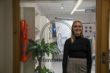 **Lavere terskel:** Leder for Velferdstinget ved NTNU, Nina Salvesen, tror boliger på campus kan være et tiltak for å senke terskelen på å bli med i sosiale og faglige aktiviteter. **Lavere terskel:** Leder for Velferdstinget ved NTNU, Nina Salvesen, tror boliger på campus kan være et tiltak for å senke terskelen på å bli med i sosiale og faglige aktiviteter.
