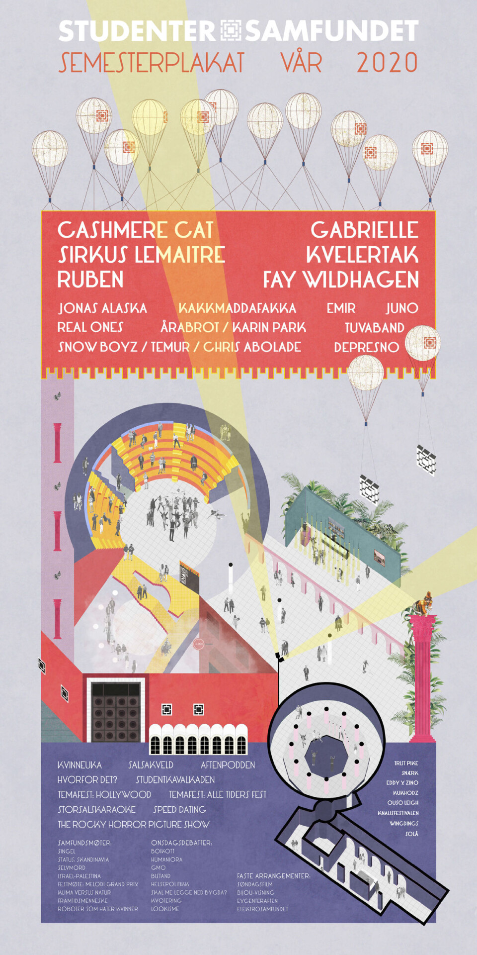 Semesterplakat, våren 2020