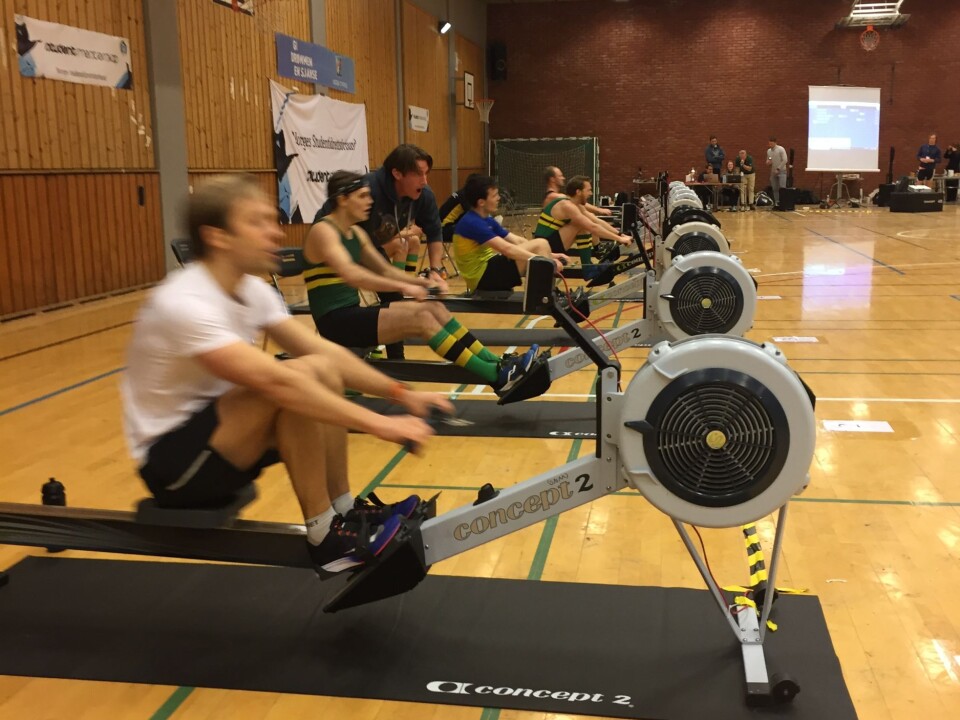Student-NM i ergometerroing