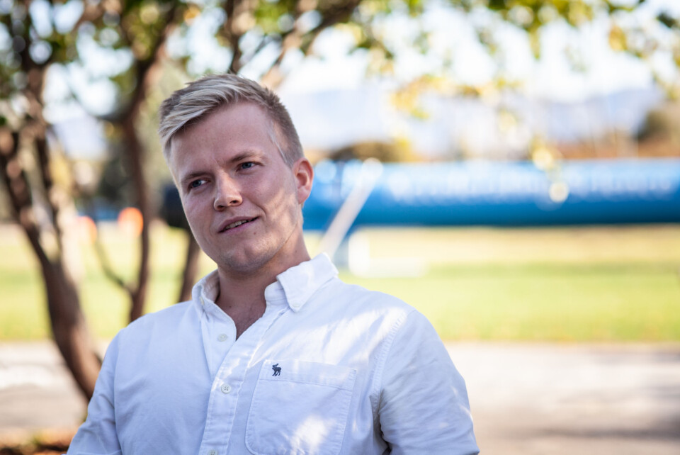 Marius Mæhlum Halvorsen studerer en master i Fysikk og matematikk ved NTNU og jobber med CERN om masteroppgaven. Marius Mæhlum Halvorsen studerer en master i Fysikk og matematikk ved NTNU og jobber med CERN om masteroppgaven.