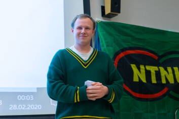 Øystein Fruseth Christiansen ble valgt til leder av NTNUI. Øystein Fruseth Christiansen ble valgt til leder av NTNUI.