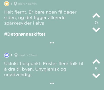 Ikke alle på Jodel synes det er en god ide med Ryde. Ikke alle på Jodel synes det er en god ide med Ryde.
