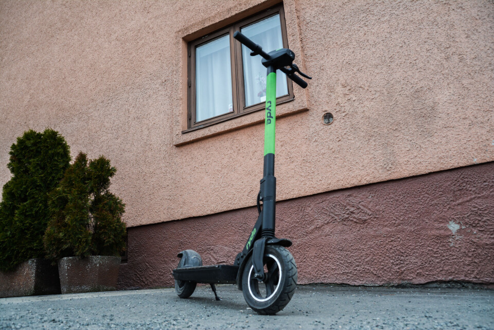 Ryde og bysyklene parkeres midlertidig