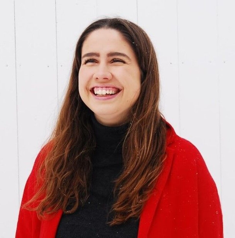 Påtroppende Samfundetleder Karen Mjør. Påtroppende Samfundetleder Karen Mjør.