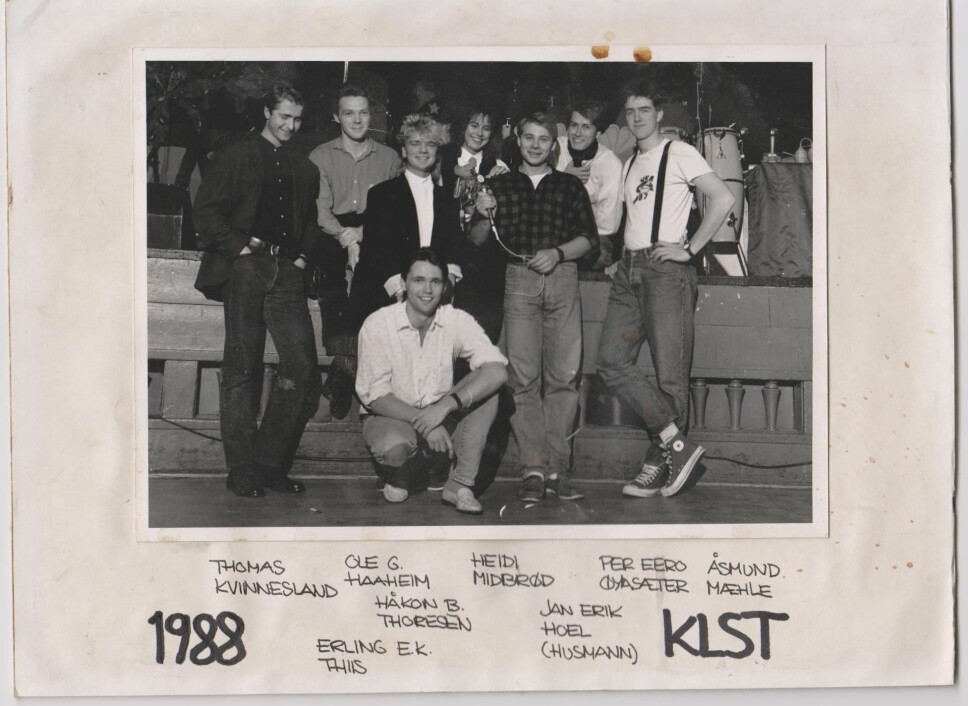 KLUBBSTYRET: Mæhle var med i 
Klubbstyret i to år, 1988 og 1989.