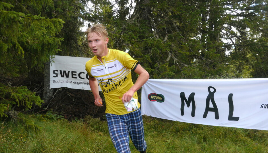 RASK: Jørgen Baklid hadde en solid helg med blant annet seier på sprinten.