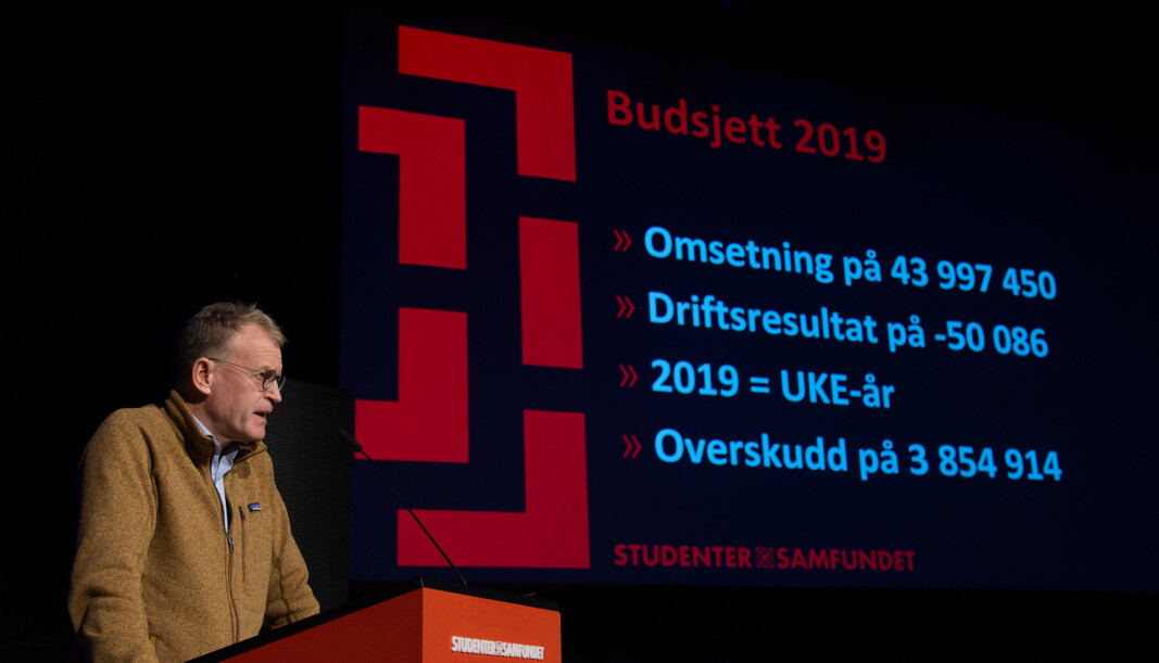 <b>GODT ÅR:</b> Leder av finansstyret Dag Herrem la fram tallene for 2019 foran en spent generalforsamling. <b>GODT ÅR:</b> Leder av finansstyret Dag Herrem la fram tallene for 2019 foran en spent generalforsamling.